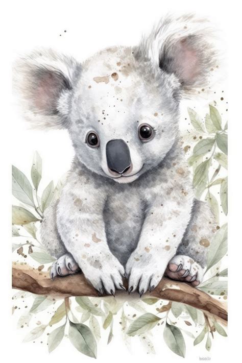 koala animal painting 5