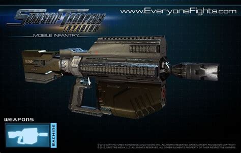 Starship Troopers 2 Weapons