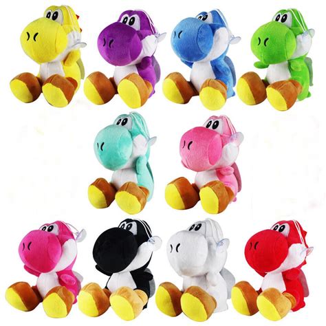 Super Mario Bros Yoshi Plush Toys Animals Soft Stuffed Doll Special ...