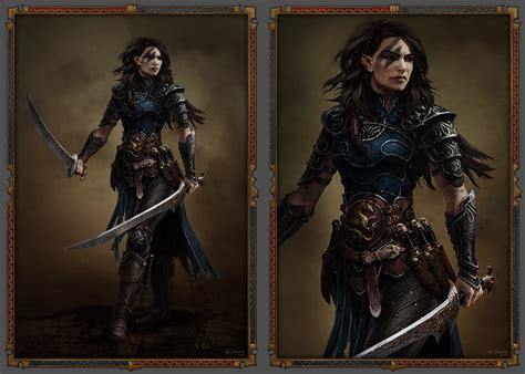 A Portrait Adaliah At Pathfinder Kingmaker Nexus Mods And Community