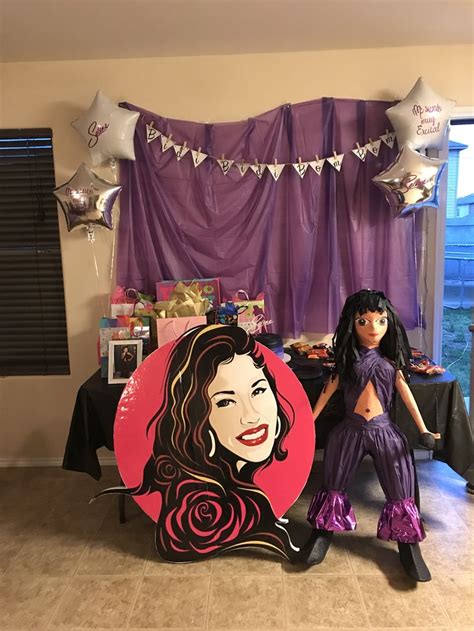 Selena Quintanilla Birthday Party Ideas Candy Bar Poster Ideas With