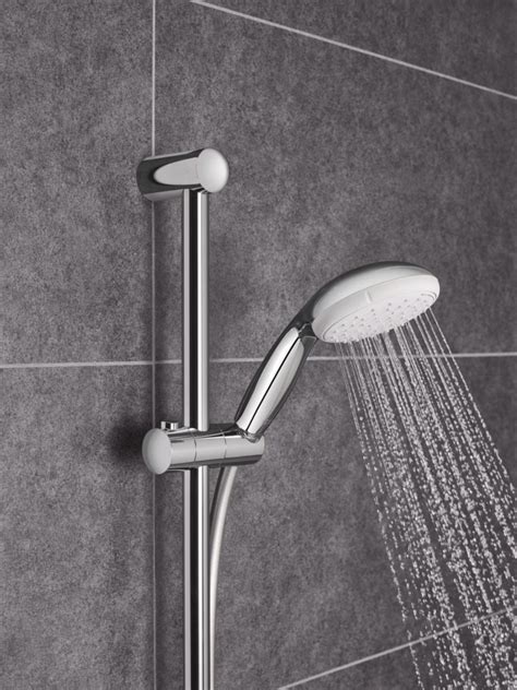 GROHE Ensemble de douche 2 jets avec barre Tempesta 100 Chromé