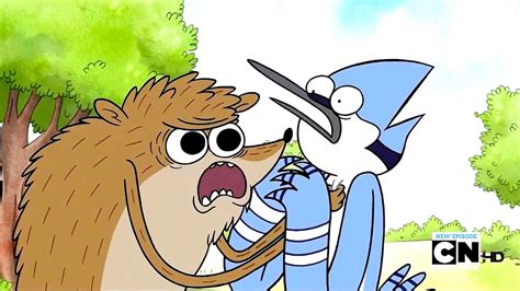 RIGBY quase se TRANSFORMAR em um GAMBÁ Nesse episódio apenas um show