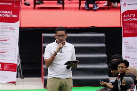 Sandiaga Uno Berbagi Kiat Manfaatkan Media Sosial Untuk Pemasaran