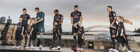 Arsenal Launch Puma Third Shirt In Sydney Soccerbible