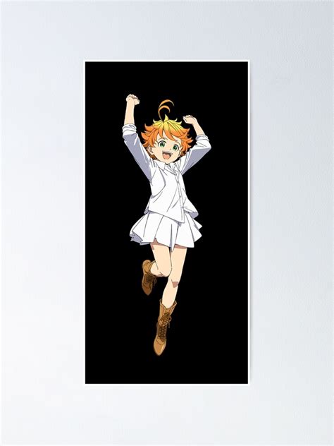 The Promised Neverland Anime Poster For Sale By Anime Nez Redbubble