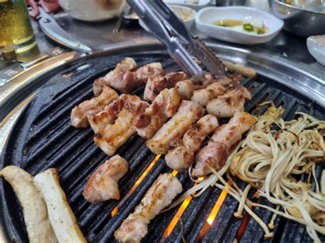 인천 김백정 고깃집 로컬이 추천하는 호구포역 생삼겹살 맛집 네이버 블로그