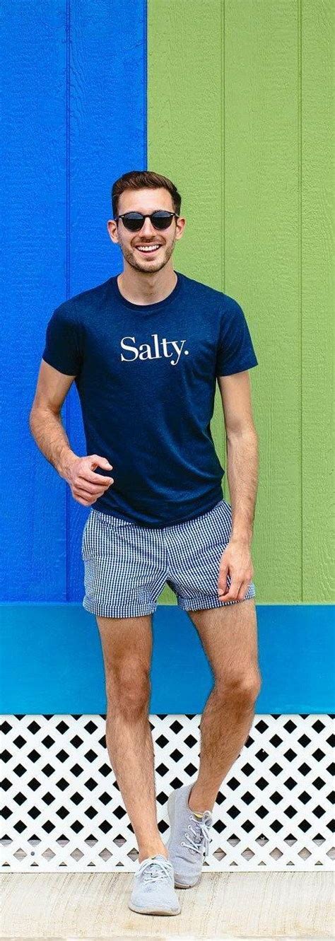 25 Cool Shorts Outfit Ideas For Men This Season Short Men Fashion