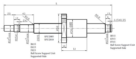 Ball Screw Nut Dimensions Catalog Library