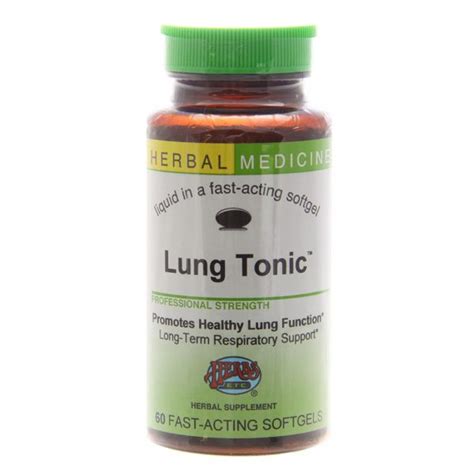 Evergreen Nutrition Lung Tonic 60 Softgels Evergreen Nutrition