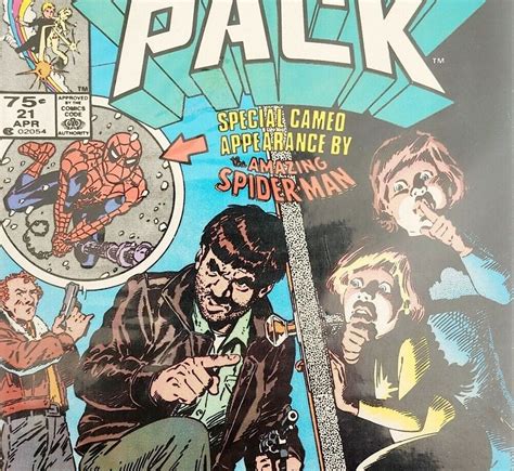 1985 Marvel Comics Power Pack 21 Comicbook 25th Anniversary Vintage