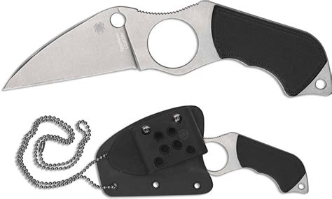 Spyderco Swick 6 Knife Fb14p6 Sal Glesser Lc200n Wharncliffe Fixed