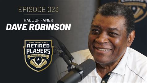 Dave Robinson Pfrpa Podcast 023 Hall Of Famer Youtube