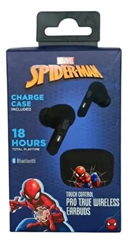 Sakar Marvel Spider Man Aud Fonos Earbuds Touch Control Cuotas Sin