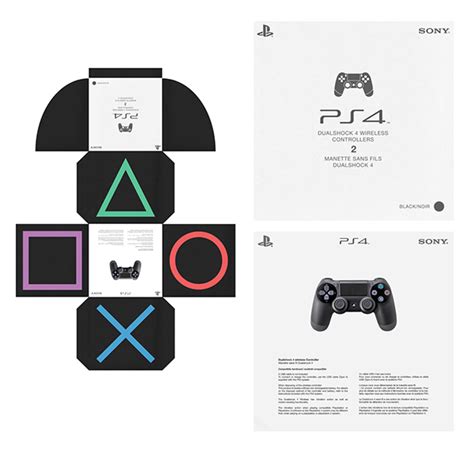 PlayStation®4 Controller Packaging :: Behance