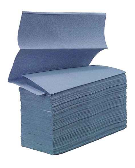 Z Fold Hand Towels Blue Case 3000 From Aspli Safety