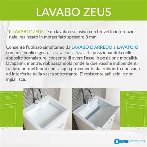 Lavarredo Unika Con Lavabo Zeus Metacrilato X Cm Elle Emme Ci