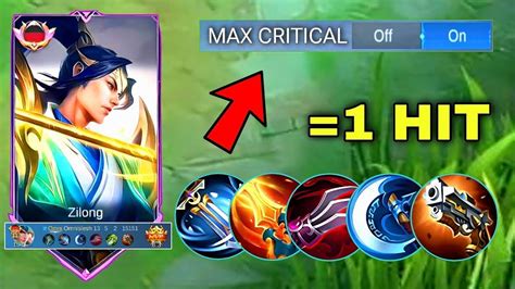 Super Critical Build That Melts Enemies MLBB Omnislesh Zilong