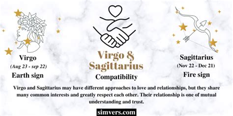 Virgo Sagittarius Compatibility Relationship Trust More