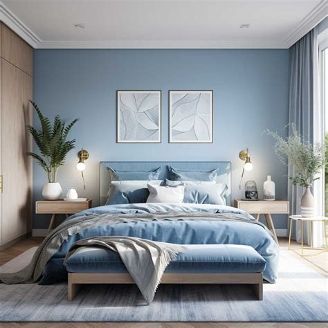 Dusty Blue Bedroom Color Scheme Artofit