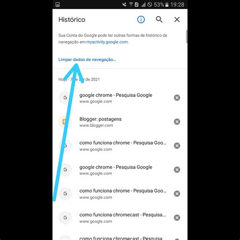 COMO LIMPAR O HISTÓRICO DE PESQUISA DO SEU CELULAR SEU ANDROID