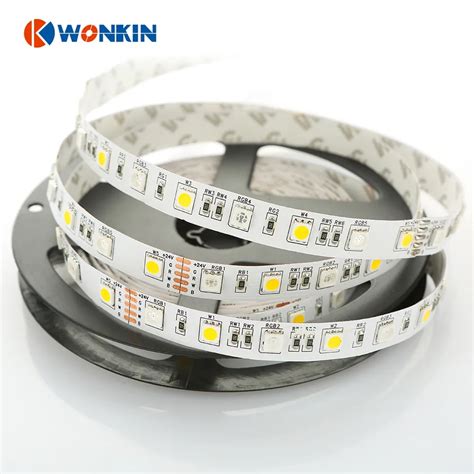 Dioda Led Rgbw Pasek Wiat A Dc V Smd Mm Pcb M Leds M Led