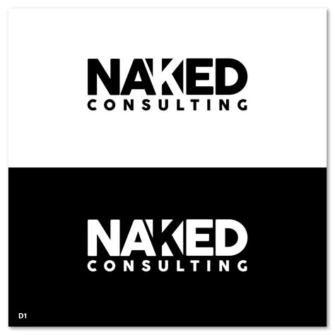 Modern Upmarket Logo Design For Naked Consulting By Sujit Banerjee