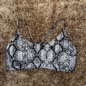 Swim Snake Skin Bikini Top Poshmark