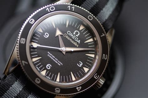 Omega Seamaster 300 Spectre Limited Edition James Bond Watch Hands-On ...