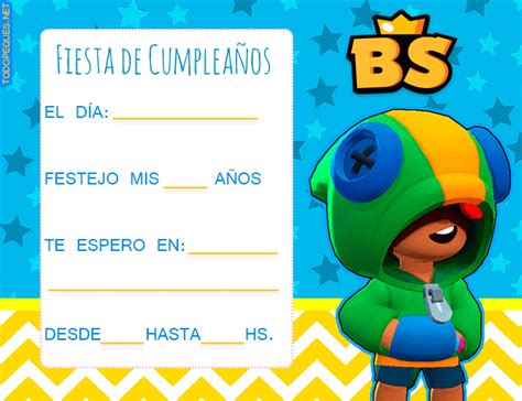 Brawl Stars Kit Para Imprimir Gratis Todo Peques