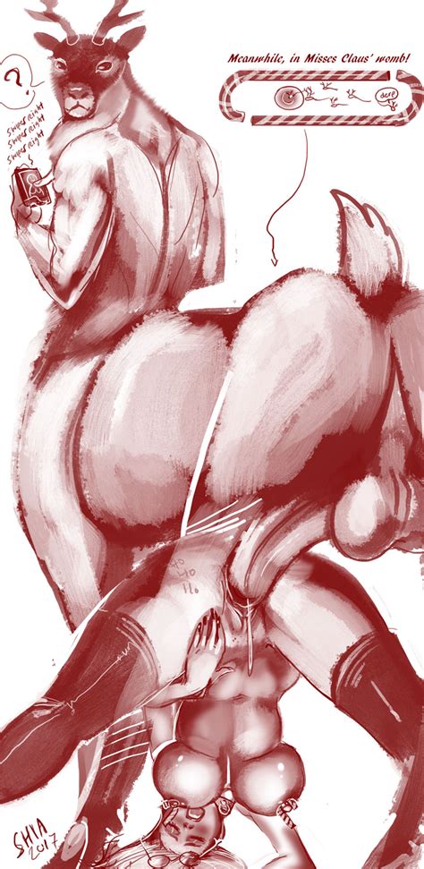 Beastiverse Mrs Claus Bred By A Reindeertaur By Shia By EnochMcCain Hentai Foundry