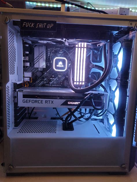 First Build Ryzen 7 3800x Gigabyte 3070 Vision Oc Corsair Rgb 32gb Ram Corsair 120ic Water