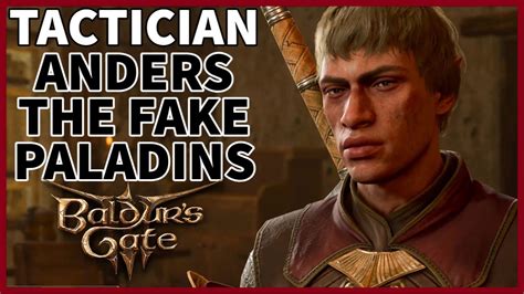 Baldur S Gate Tactician Difficulty Anders Boss Fight Fake