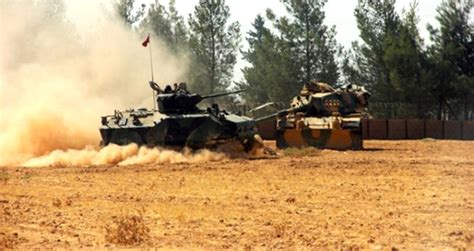 Afrin De Bir T Rk Tank Pyd Pkk L Ter Ristler Taraf Ndan Vuruldu