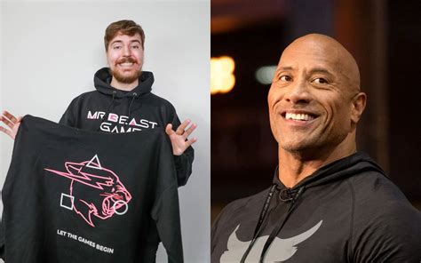 "I'll donate $100,000" - MrBeast challenges The Rock in a 'rock, paper, and scissors' game, fans ...