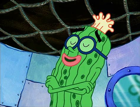 Spongebuddy Mania Spongebob Characters Kevin C Cucumber