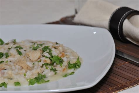 Pão e Beldroegas Risotto de Bacalhau e Champanhe