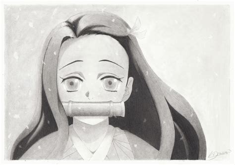 Nezuko Drawing Pencil