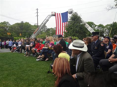 John Feal And Jon Stewart Help Honors First Responders At Nesconset 911