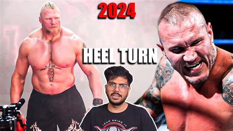 2024 Heel Turns Ft Brock Lesnar And Randy Orton In WWE YouTube