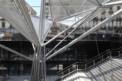 Piazza Garibaldi Metro Station By Dominique Perrault In Naples