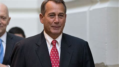 Speaker Of The House John Boehner R Ohio Arrives For A Closed Door