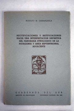 Libro Rectificaciones y ratificaciones hacia una interpretación