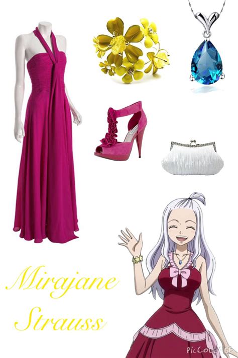 Fairy Tail Inspired Outfits ♡ Mirajane Strauss Anime Inspired Outfits