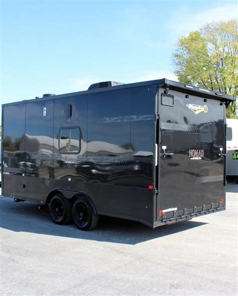 Enclosed Trailer With Living Quarters Nomad Sleeps