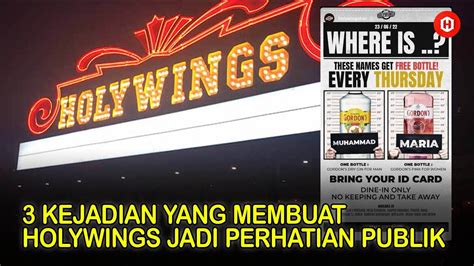 Kontroversi Holywings Dari Pelanggaran Ppkm Hingga Promo Bagi Orang