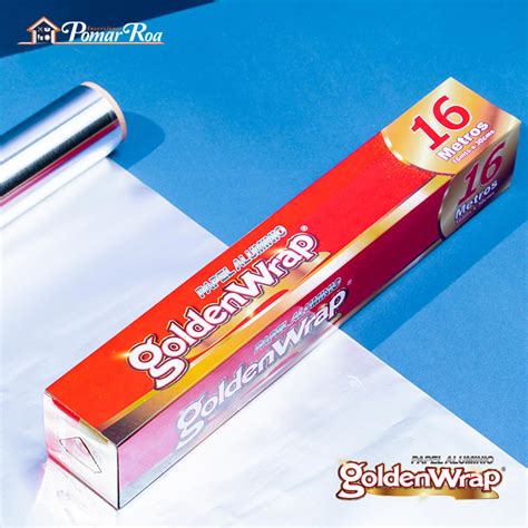 Venta Papel Aluminio Caja Metros Marca Goldenwrap Bogot