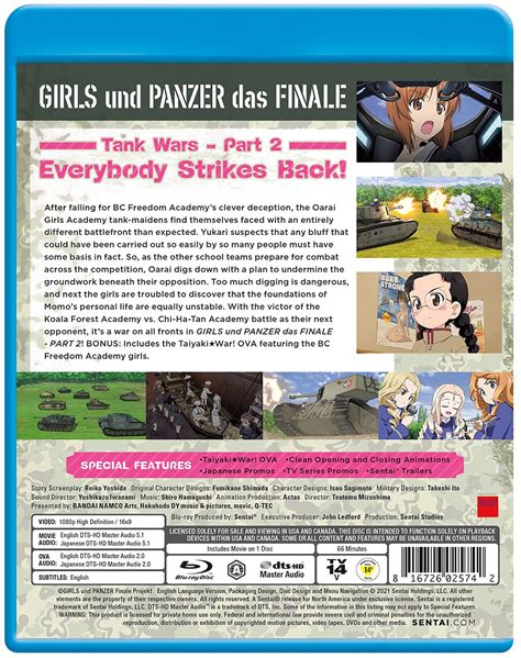 Buy Bluray Girls Und Panzer Das Finale Part 02 Blu Ray