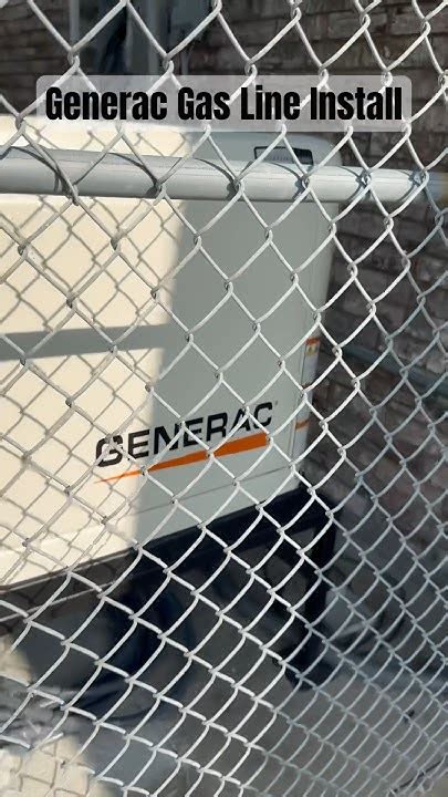 Generac Gas Line Install Generac Generator Femaleelectrician