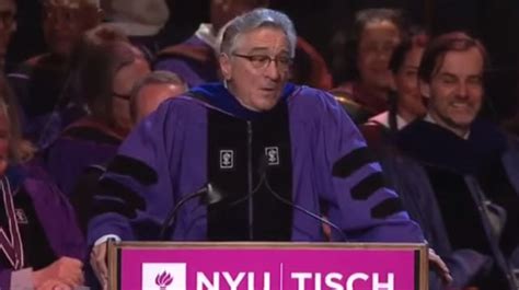 Robert De Niro Gave The Most Inspiring Graduation Speech Ever